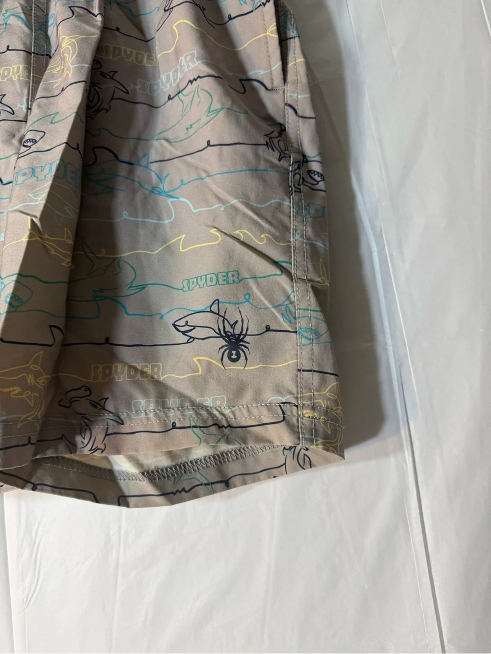 Spyder swim boys shorts size 7/8